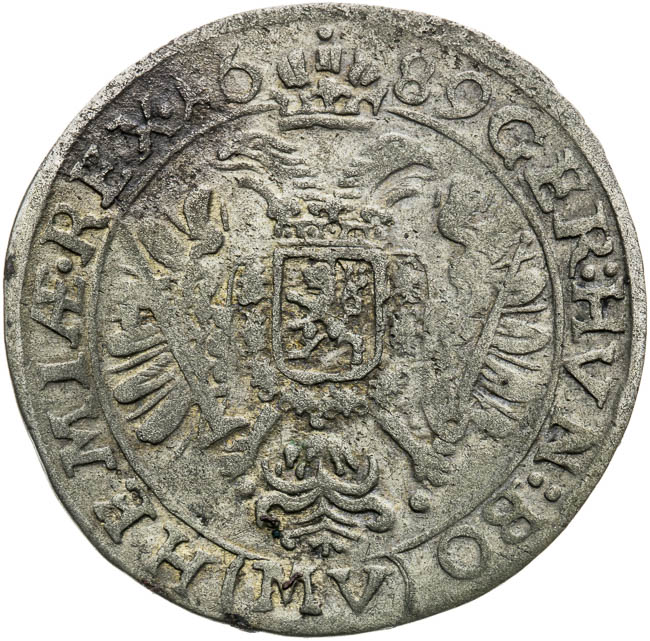 6 Grajciar 1689 - reverz