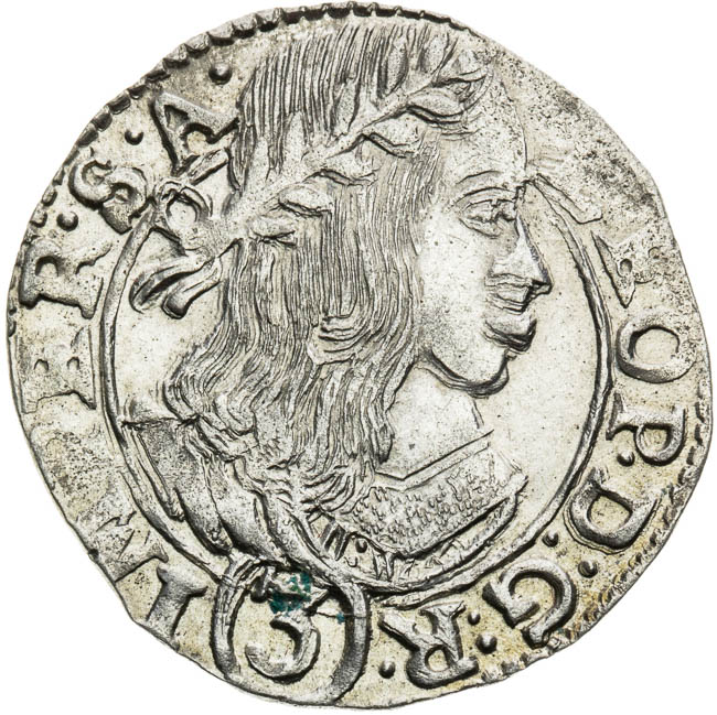 3 Grajciar 1659 - averz