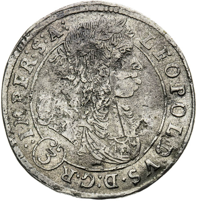 3 Kreutzer 1693 - front