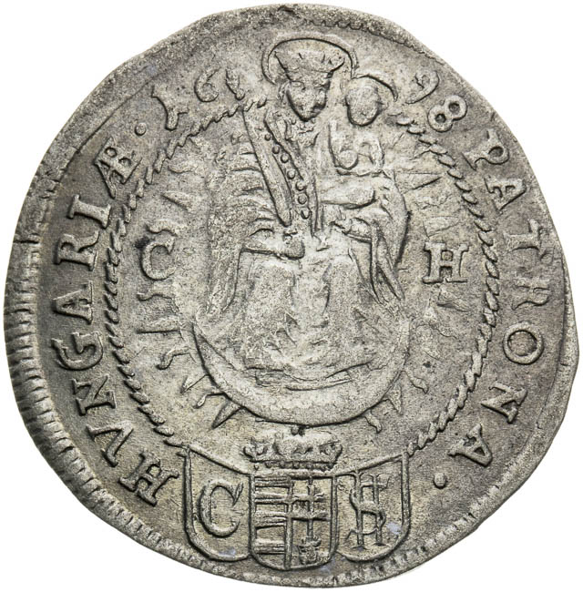 3 Grajciar 1698 - reverz