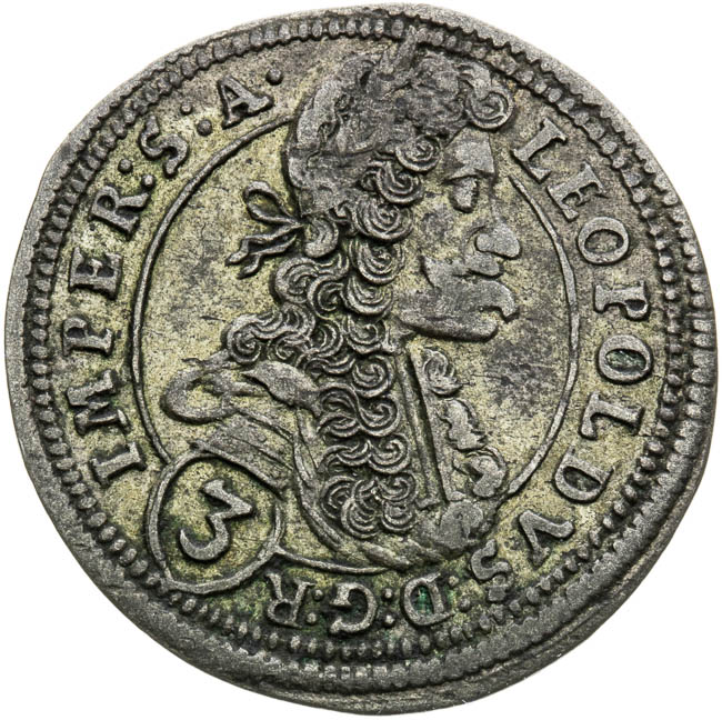 3 Grajciar 1699 - averz