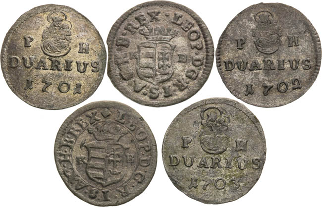 Coins (5 pcs) - front