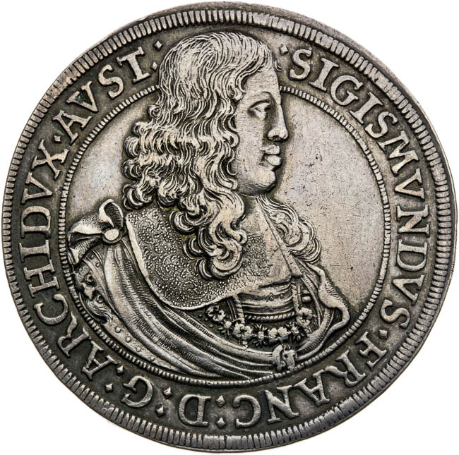 Thaler 1665 - front