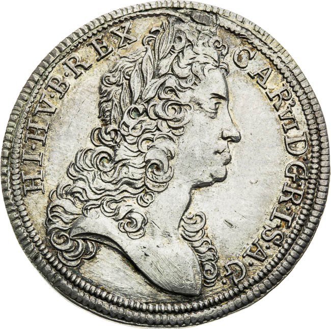 1/2 Thaler 1720 - front