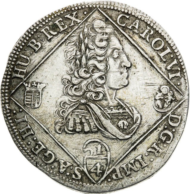 1/4 Thaler 1732 - front