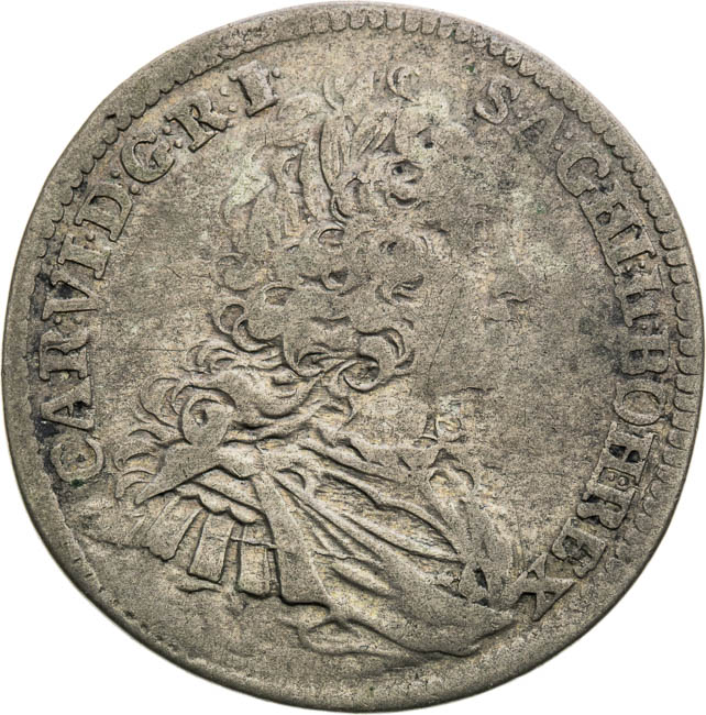 XV Kreutzer 1734 - front