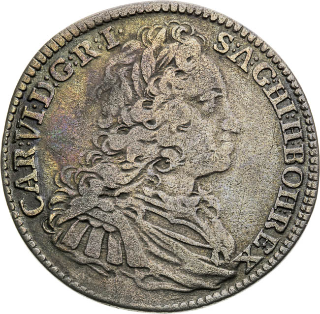XV Kreutzer 1733 - front