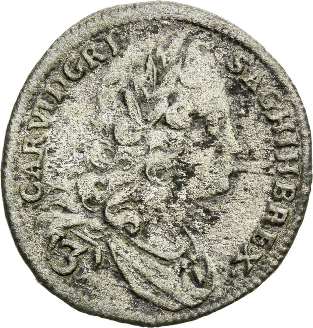 3 Kreutzer 1729 - front