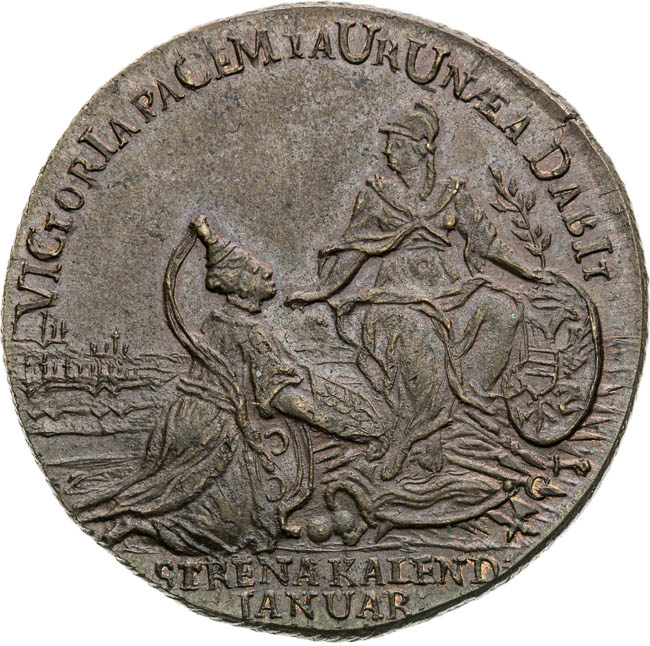Medal (1717/1718) - back