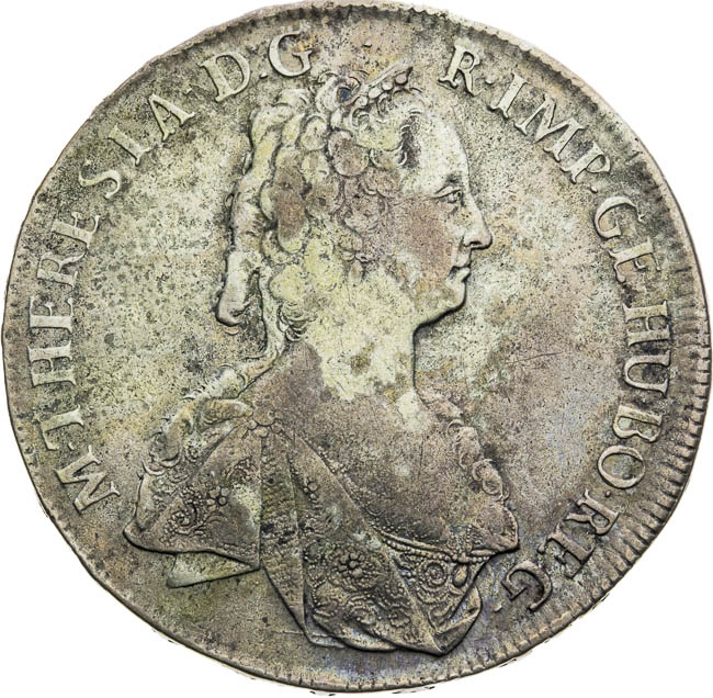 Thaler 1757 - front