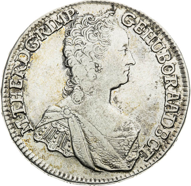 1/2 Thaler 1763 - front