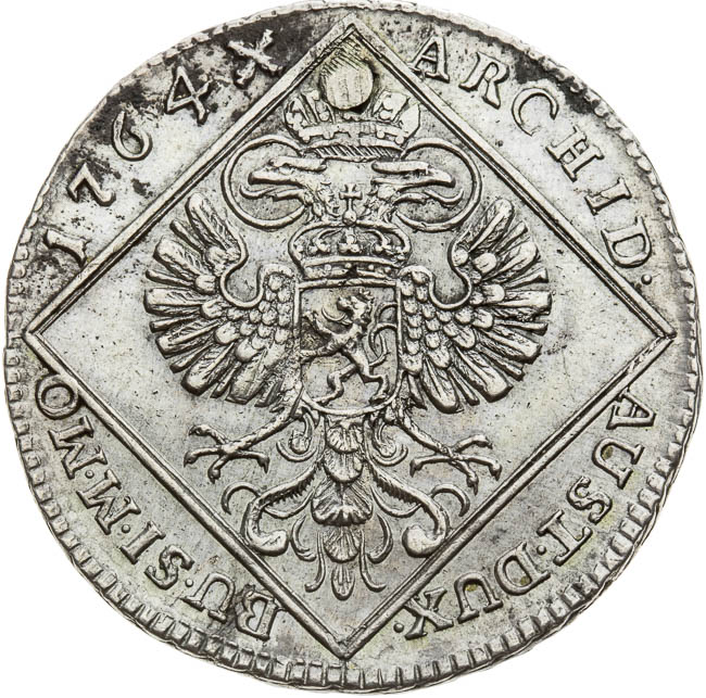 30 Kreutzer 1764 - back