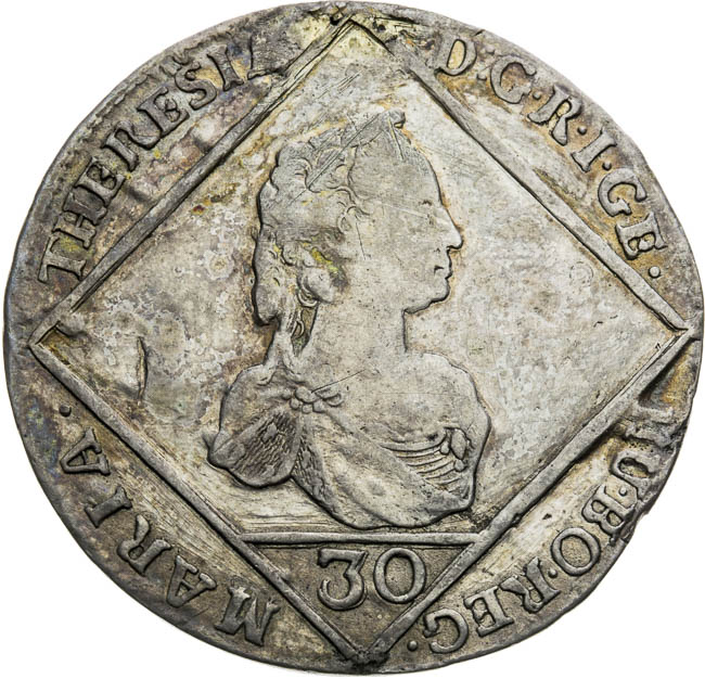 30 Kreutzer 1765 - front