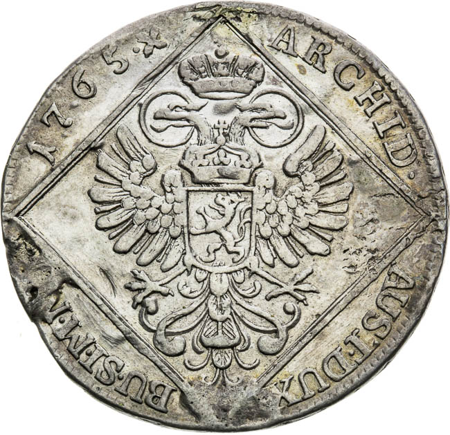 30 Kreutzer 1765 - back