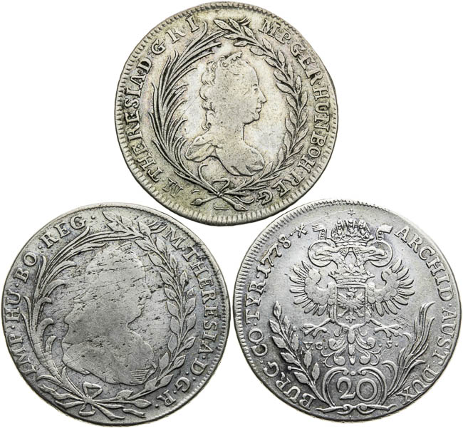 20 Kreutzer (3 pcs) - front