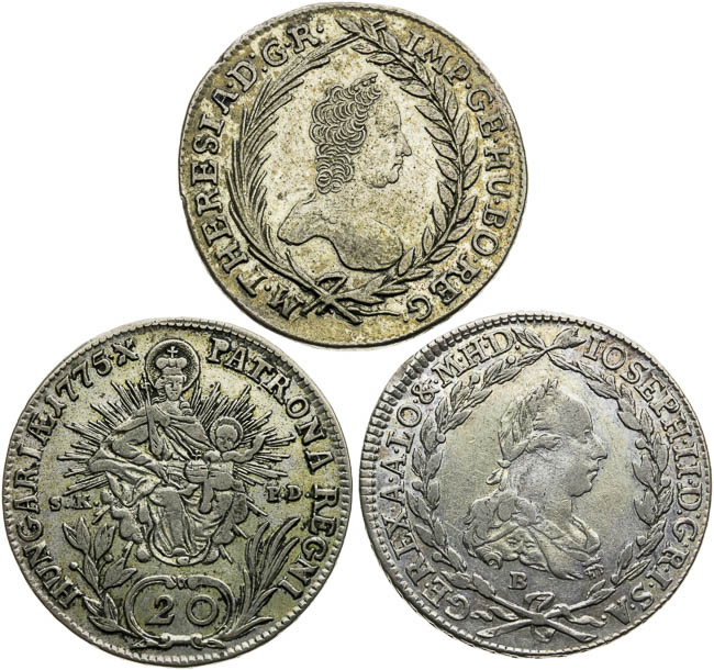 20 Kreutzer (3 pcs) - front