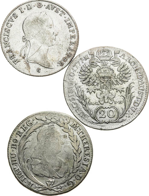20 Kreutzer (3 pcs) - front