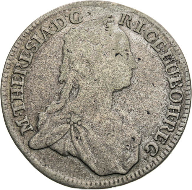XVII Kreutzer 1751 - front