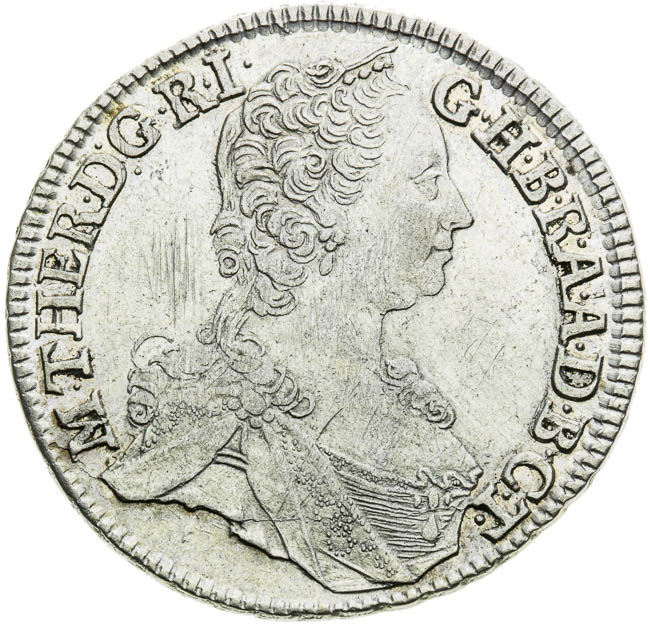 XVII Kreutzer 1757 - front