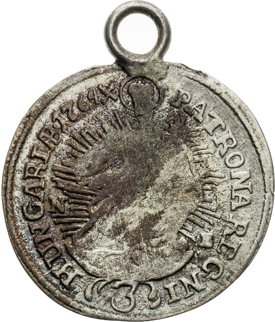 3 Kreutzer 1764 - back