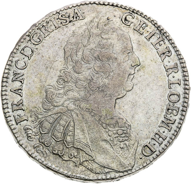 Thaler 1756 - front