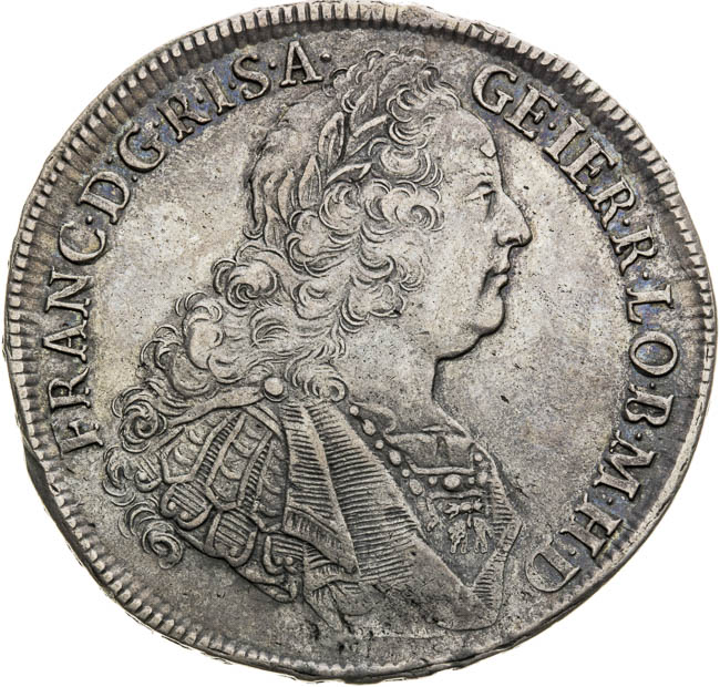 Thaler 1757 - front