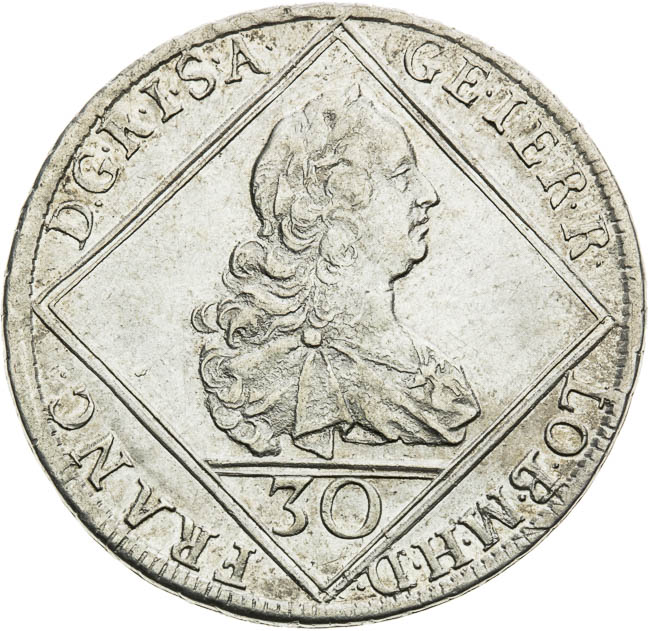 30 Kreutzer 1753 - front