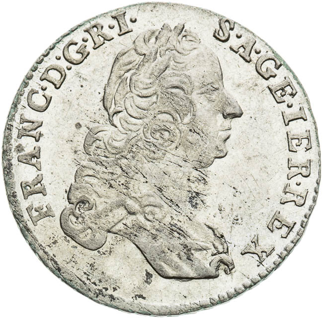 3 Kreutzer 1761 - front