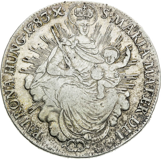 1/2 Toliar 1783 - averz