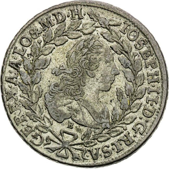 20 Grajciar 1773 - averz