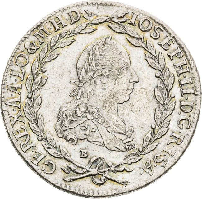 20 Grajciar 1776 - averz
