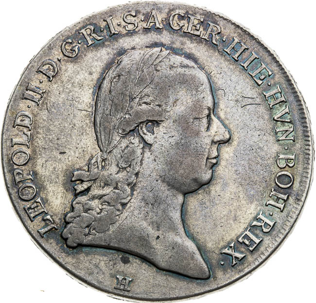 Thaler 1792 - front
