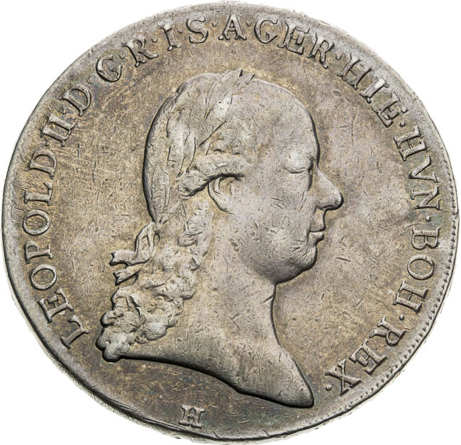 Thaler 1792 - front