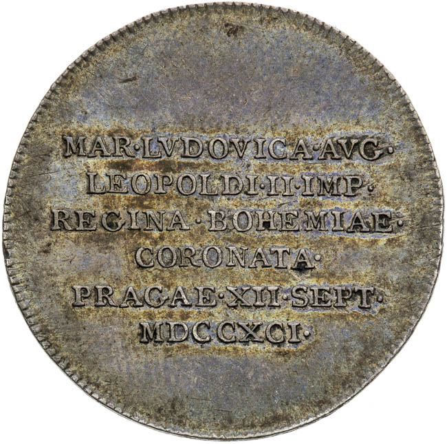 Silver Token 1791 - front
