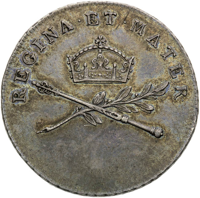 Silver Token 1791 - back