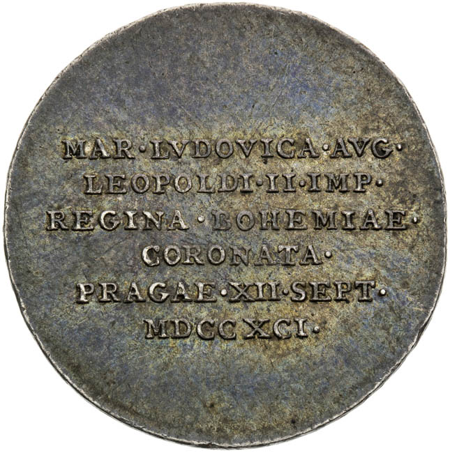 Silver Token 1791 - front