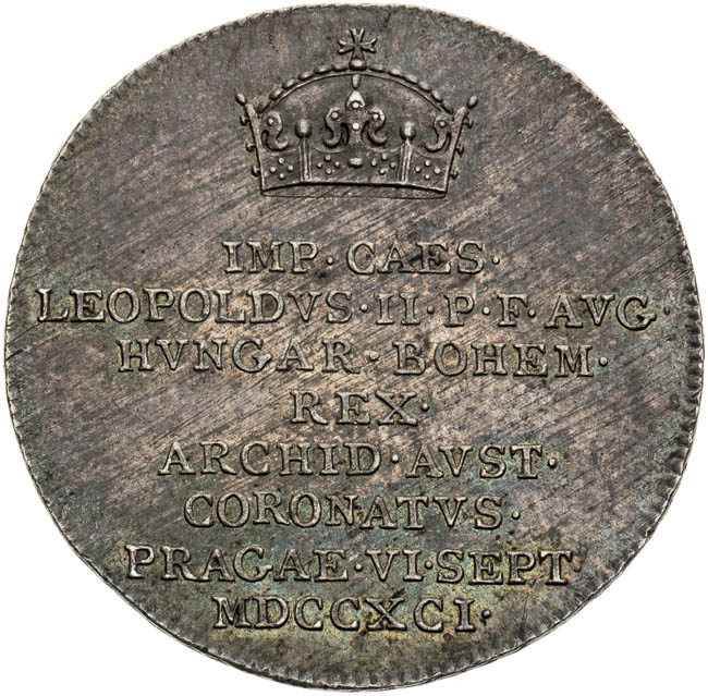 Silver Token 1791 - front