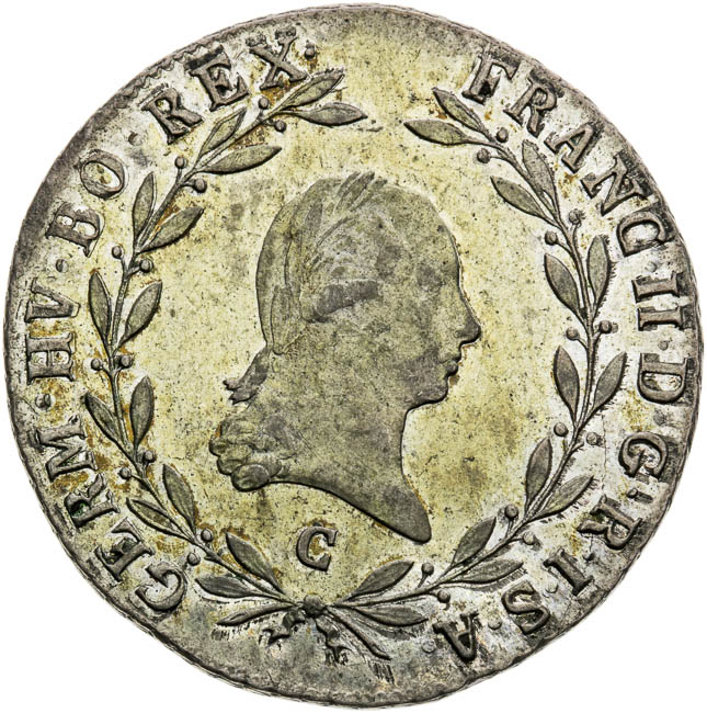 20 Grajciar 1803 - averz