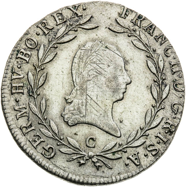 20 Kreutzer 1803 - front