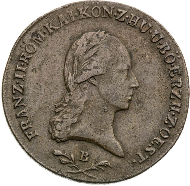 6 Kreutzer 1800 - front