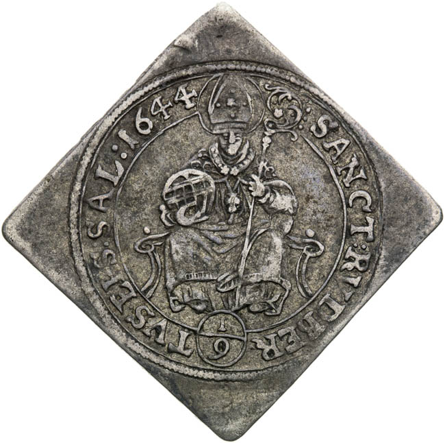 1/9 Toliaru 1644 (klipa). - reverz