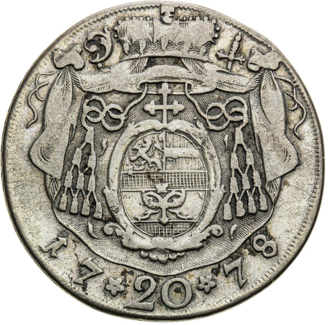 20 Kreutzer 1778 - back