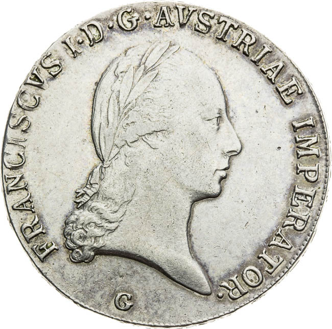 Thaler 1824 G - front