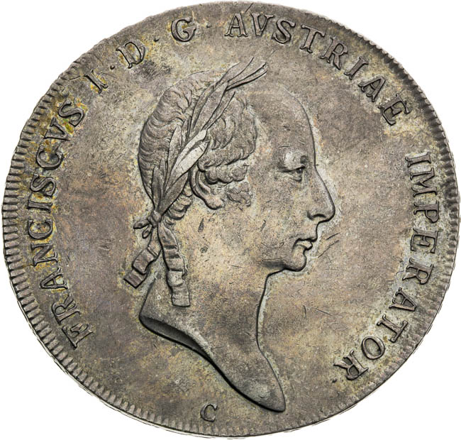 Thaler 1825 - front