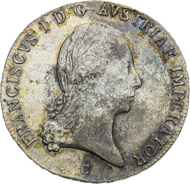 1/2 Thaler 1824 - front