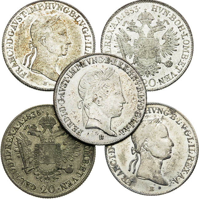 20 Kreutzer (5 pcs) - front