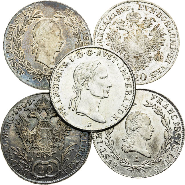 20 Kreutzer (5 pcs) - front