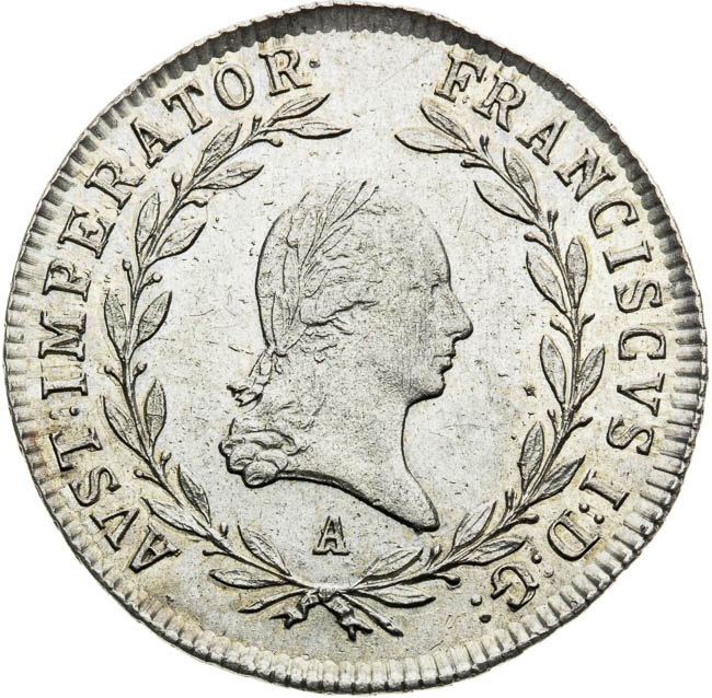 20 Kreutzer 1815 - front
