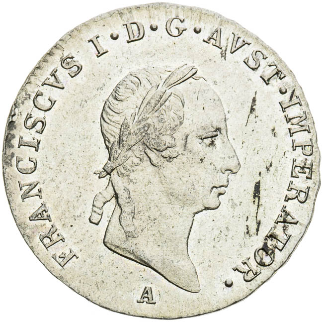 3 Kreutzer 1826 - front
