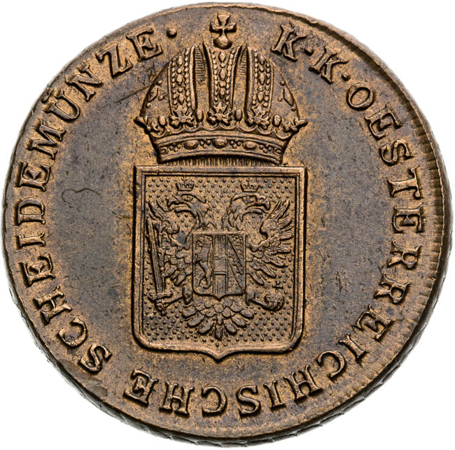 Kreutzer 1816 - front